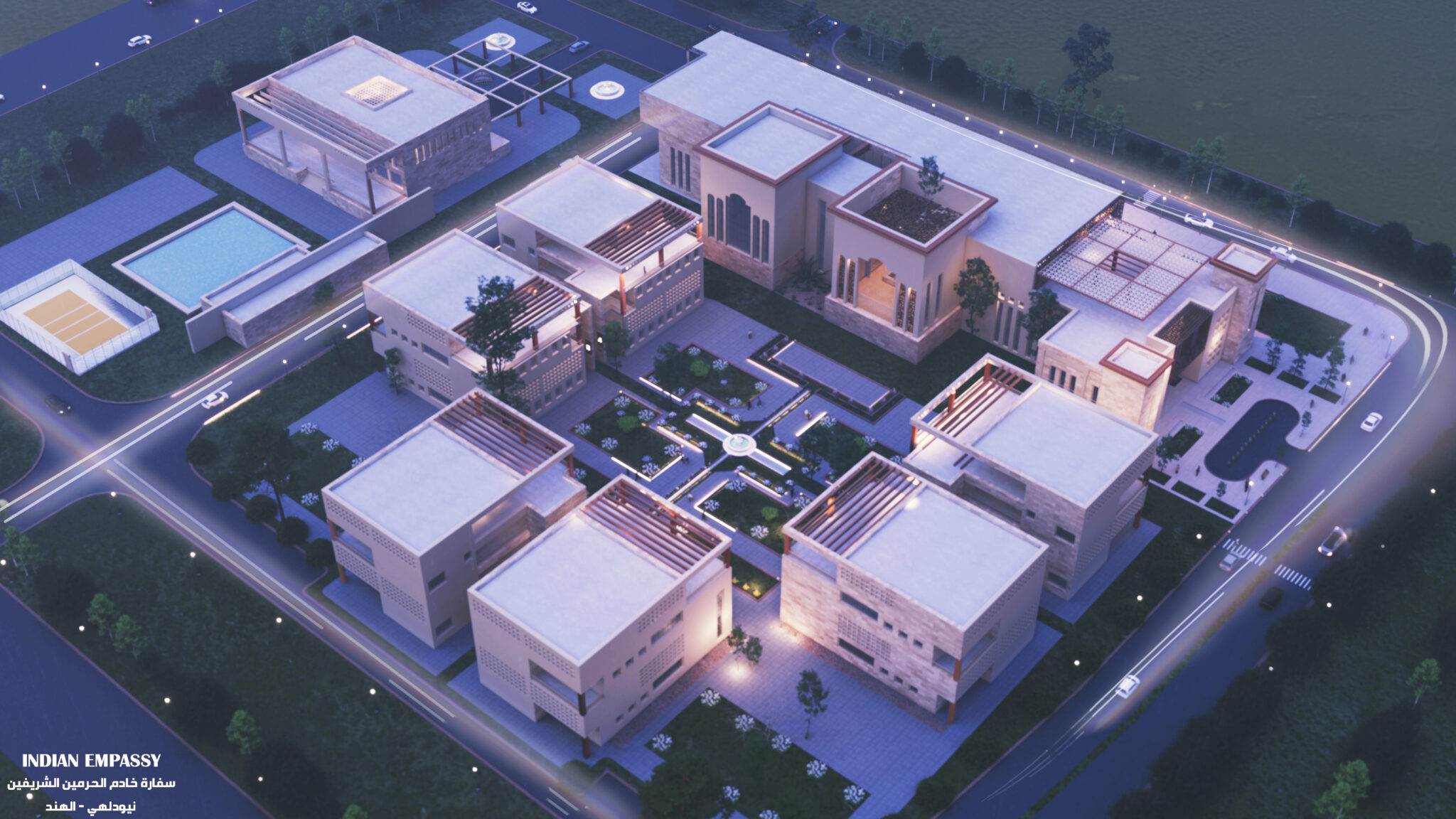 Saudi Consulate Embassy of Saudi Arabia in India: Iconic Diplomatic Architecture